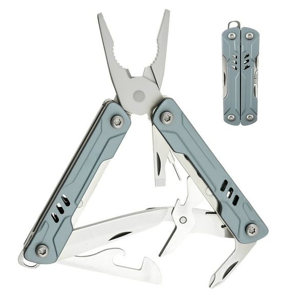 Chrome Vanadium Steel Foldable Mini EDC Pliers Versatile Professional DIY Multitool Pliers for Outdoor Camping Hiking Exploration