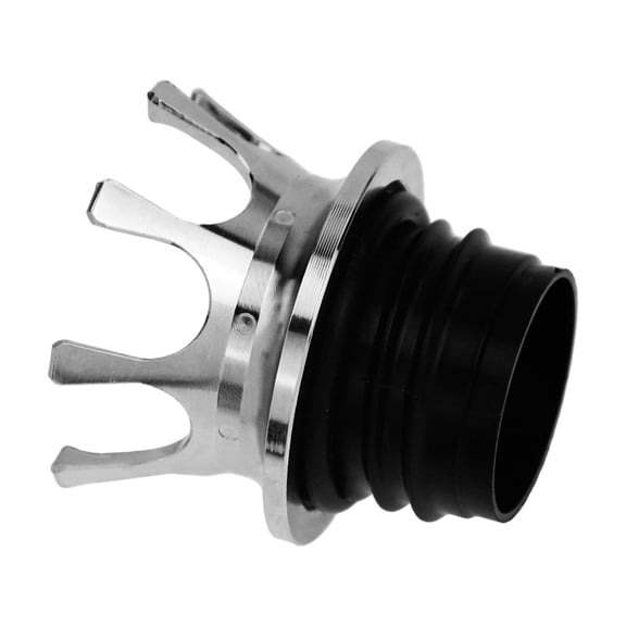 Chrome Vented King Crown Gas Cap Fuel Tank Right-hand Thread Bil Fit For Harley