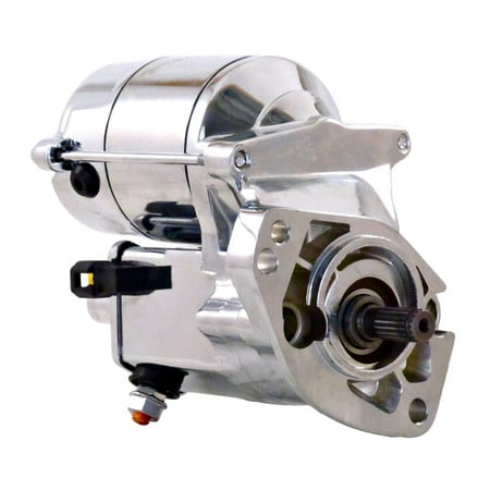 Chrome W/Slam Button Motor Starter Fits Harley Davidson Flstci Police 2280002552
