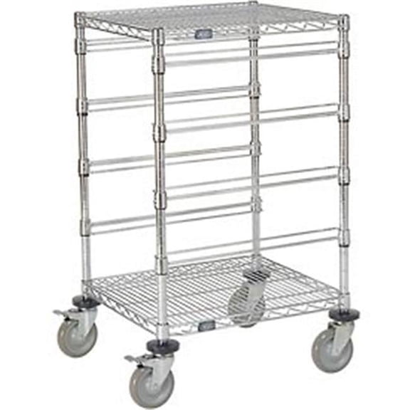 Chrome Wire Cart - 4 Level
