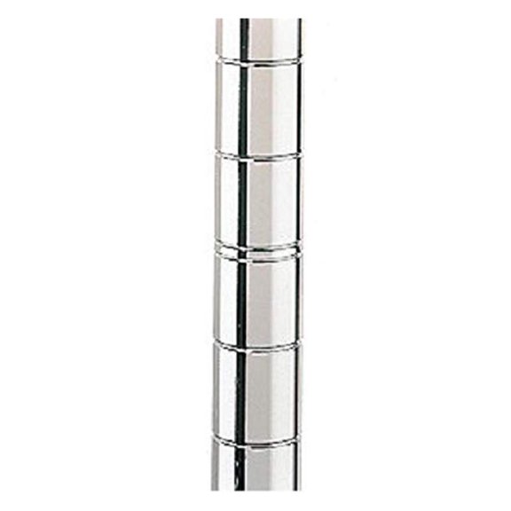 Chrome Wire Shelf Shelving Posts 74" - 4 Posts