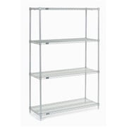 Chrome Wire Shelving - Chrome - 54 x 48 x 21 in.
