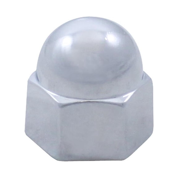 Chrome Zinc 11/16" X 7/8" Acorn Nut Cover