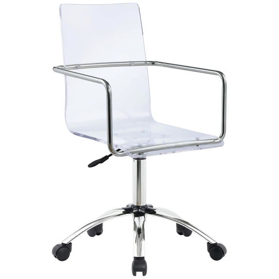Chrome and Clear Finish / Office Decor / Distinctive Look