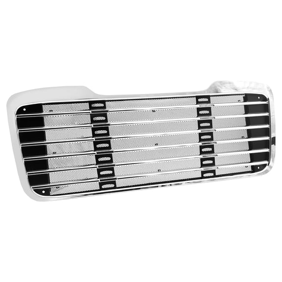 Chrome plating+black Plated Front Grille Compatible With Freightliner M2 2003-2015 Trucks