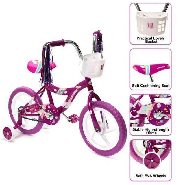 ChromeWheels 2" Kid's BMX Bicycle for 24 Years Old with Coaster Brake