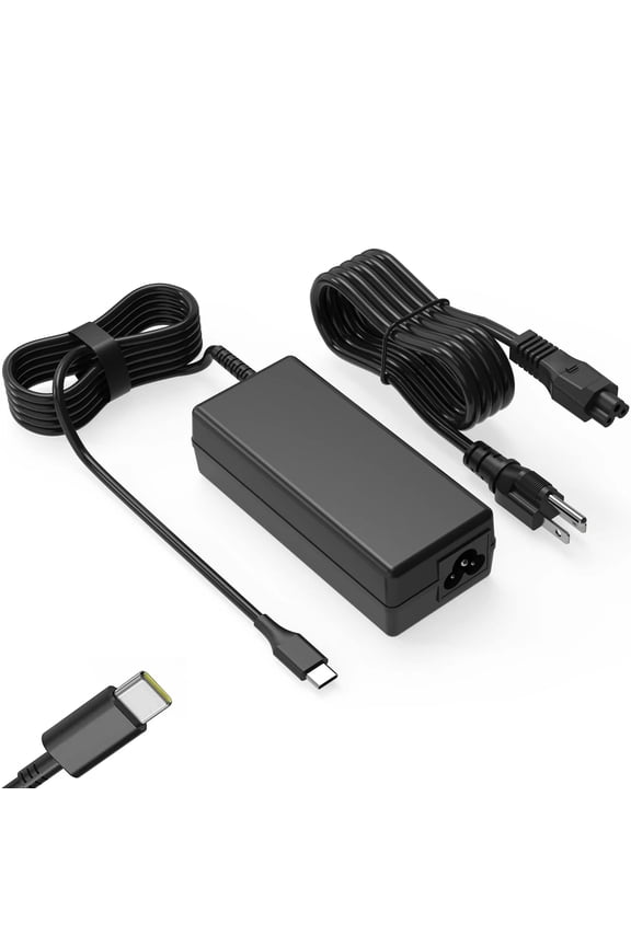 Chromebook Chargers 65W 20V USB-C Laptop Charger AC Adapter for Dell/HP/Lenovo/Asus/Acer/MacBook/Samsung Chrombook Charger Fast Charging Type C Power Cord Supply