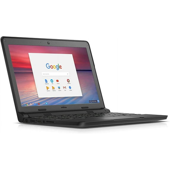 Restored Chromebook Dell 3120-11.6" Touchscreen - Intel Celeron N2840 4GB RAM 16GB SSD – Bluetooth 4.0 (Refurbished)