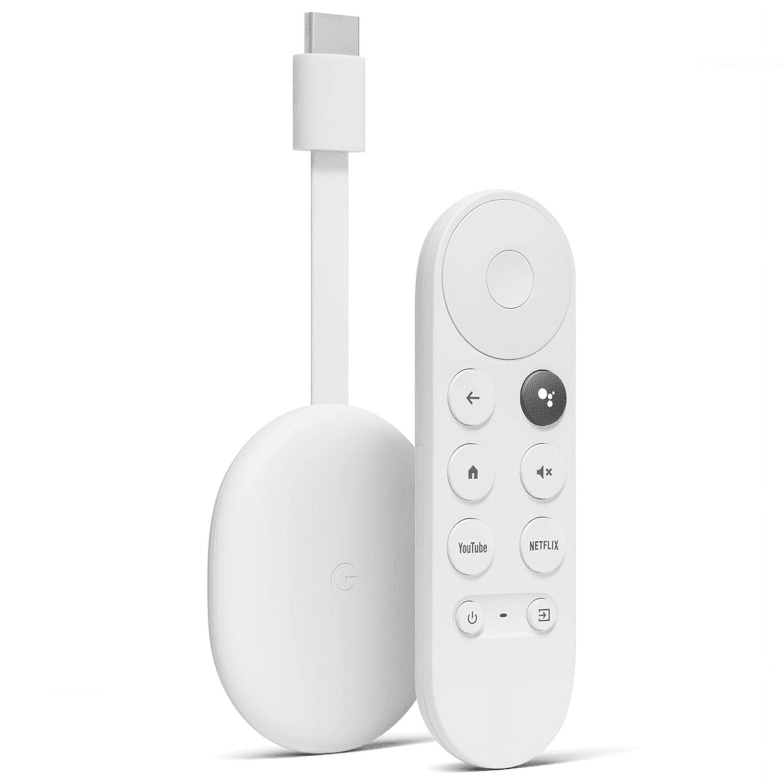Chromecast with Google TV (HD) - Streaming Stick Entertainment on Your TV  with Voice Search - Watch Movies, Shows, and Live TV in 1080p HD - Snow