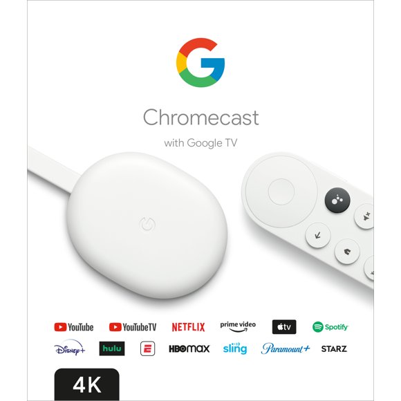 Chromecast with Google TV - Streaming Entertainment in 4K HDR