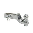thumbnail image 1 of Chromed 2 Inch Towbar Tongue Ball Mount With Towball And Hitch Pin RV Parts Car Camper Accessories Caravan Components ,Dependable Strength, 1 of 6