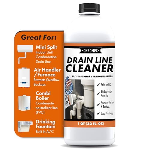 Chromex AC Drain Line Cleaner | Powerful HVAC Condensate Line Cleaner ...