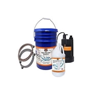 Optimized Item Name Chromex Tankless Water Heater Descaler Flush Kit with 128 fl oz Solution, 1/6 HP Pump, 5 Gallon Bucket