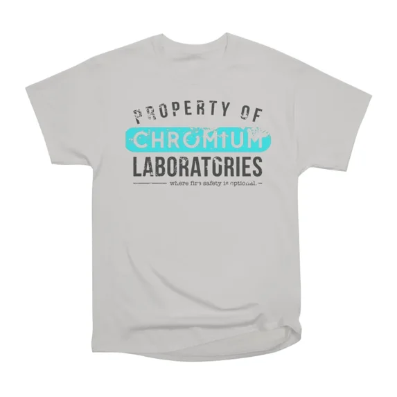 Chromium Laboratories New Lab Tech Package T-Shirt Tee Gift For Him ...