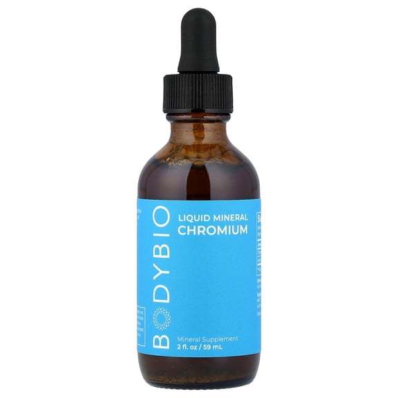 BodyBio Liquid Mineral Chromium , 2 fl oz (59 ml)