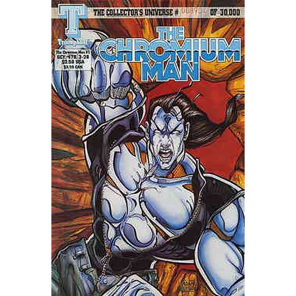 Chromium Man, The #1 VF ; Triumphant Comic Book