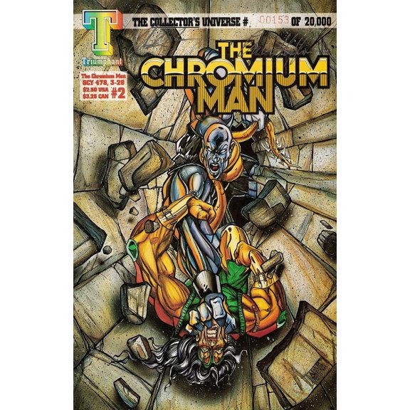 Chromium Man, The #2 VF ; Triumphant Comic Book