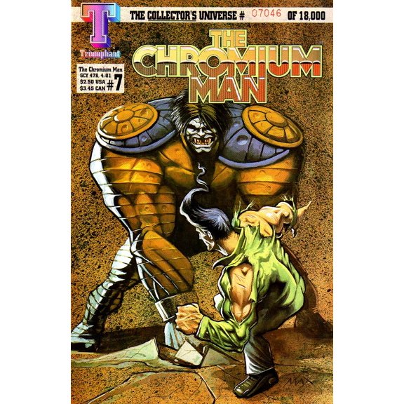 Chromium Man, The #7 VF ; Triumphant Comic Book