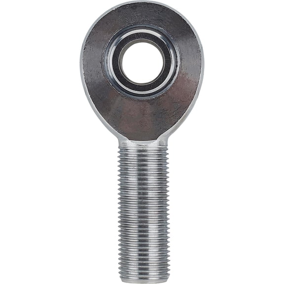 Speedway Motors Chromoly Heim Joint Rod End 5/8-18 LH Male with 1/2 Inch Bore Heat Treated 4130 Steel Body Kevlar Teflon Liner Heavy Duty Universal Fit