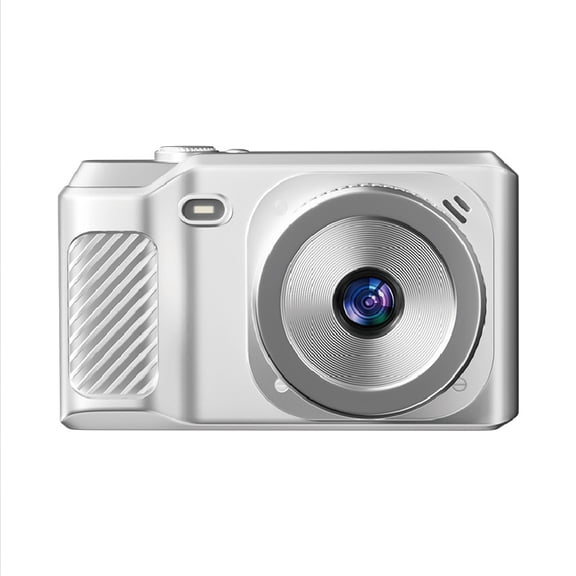 Chromoptix Digital cameras,16X Digital Zoom Camera, Digital Camera for Kids with 2.8 inch Display, Support 128GB, Point and Shoot Cameras Mini Camera for Teens Students Seniors (Silver)
