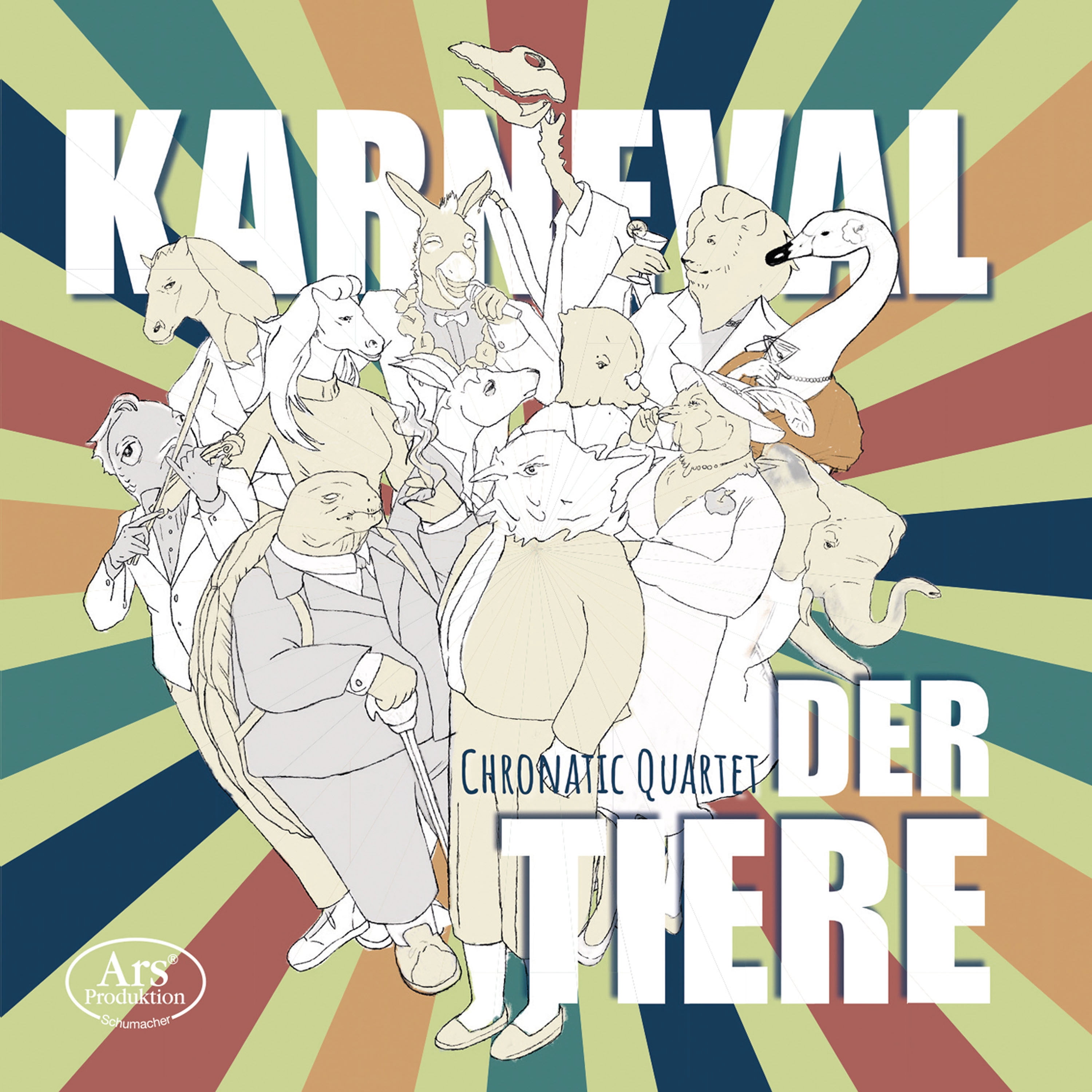 Chronatic Quartet - Karneval der Tiere - Music & Performance - CD