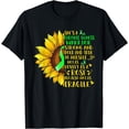 thumbnail image 1 of Chronic Illness Warrior Sunflower Support Chronic Illness T-Shirt, 1 of 4