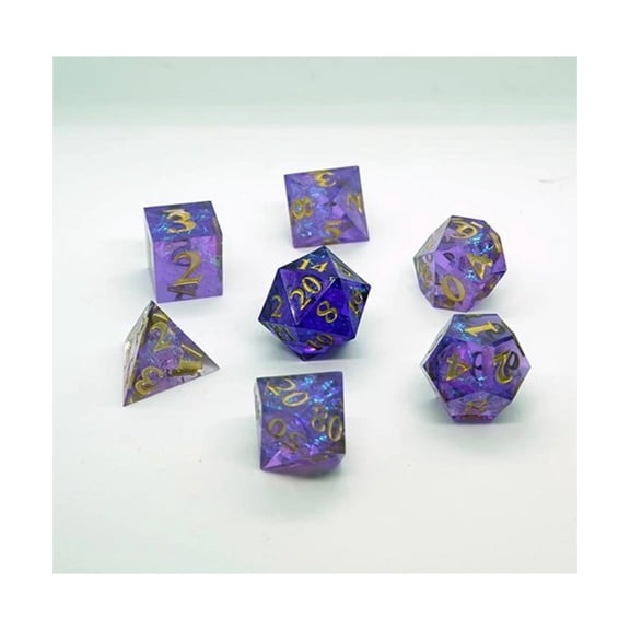 Chronicle Cards Poly Set Warlock (7) New