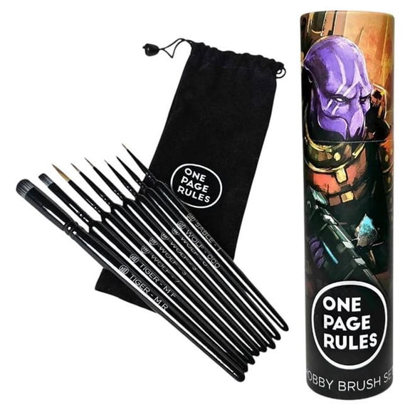 Chronicle RPG Accessories CHR12024 One Page Rules Brush Set