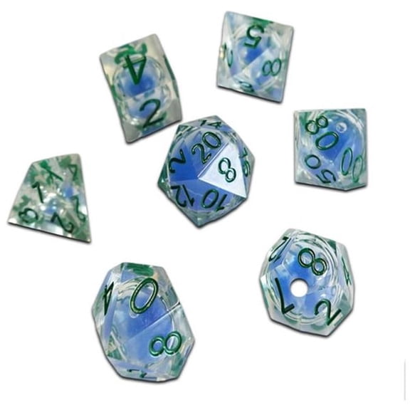 Chronicle RPG Accessories CHR60034 Cube Molten Mana Dice Set - Set of 7