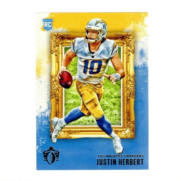 Chronicles Gridiron Kings 2020 Justin Herbert Single Sports Card GK-3 (Rookie Card)