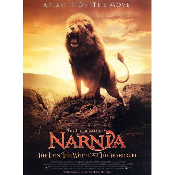 Chronicles Of Narnia Lion Witch Wardrobe Poster 16in x 24in 16x24 Square Adults Best Posters