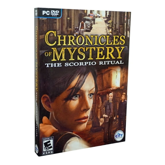 Chronicles of Mystery: Scorpio Ritual PC DVD - An unforgettable adventure awaits..Uncover the darkest secret of humanity