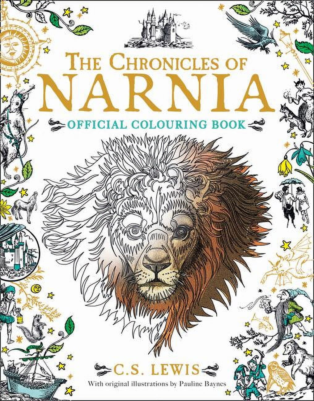 The Chronicles of Narnia Coloring Book Paperback New