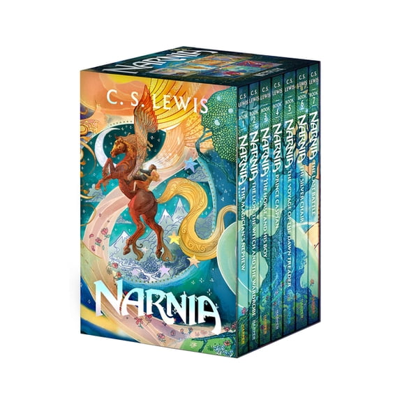 Chronicles of Narnia The Chronicles of Narnia 7-Book Movie Tie-In Paperback Box Set, (Paperback)