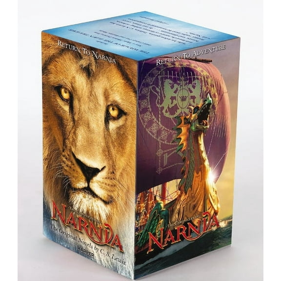 Chronicles of Narnia The Chronicles of Narnia Movie Tie-In 7-Book Box Set, (Paperback)