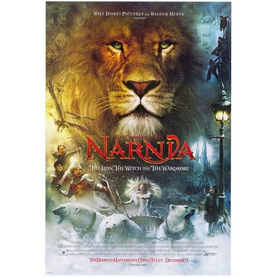 Pop Culture Graphics MOVEF9493 Chronicles of Narnia - The Lion The Witch & The Wardrobe Movie Poster Print, 27 x 40