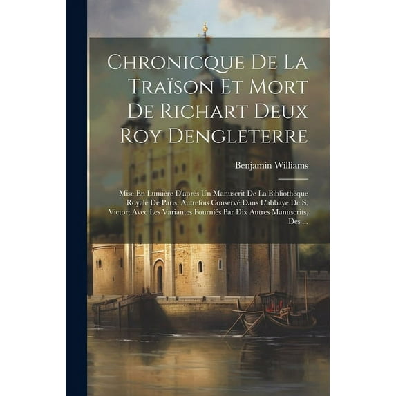 Chronicque De La Traïson Et Mort De Richart Deux Roy Dengleterre : Mise En Lumière D'après Un Manuscrit De La Bibliothèque Royale De Paris, Autrefois Conservé Dans L'abbaye De S. Victor; Avec Les Variantes Fourniés Par Dix Autres Manuscrits, Des ... (Paperback)