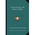thumbnail image 1 of Chroniques De Rome (1865) (Paperback), 1 of 1
