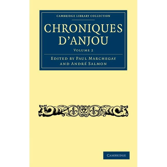 Chroniques d'Anjou, (Paperback)