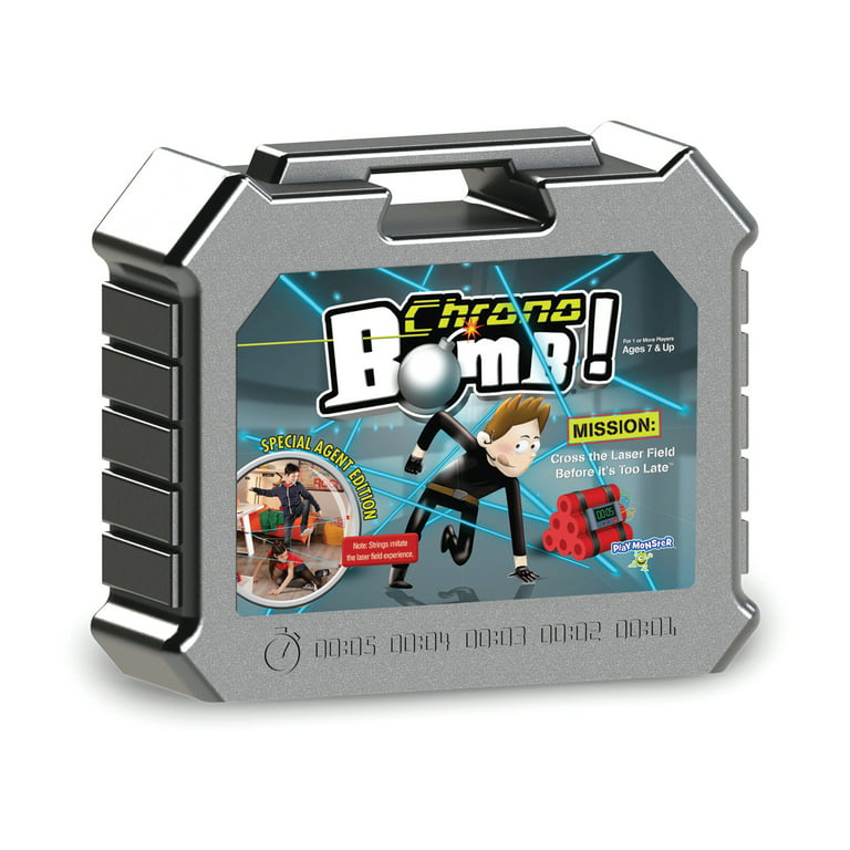 Chrono Bomb Special Agent Edition Board Game with Case Maze Laser Field  Complete