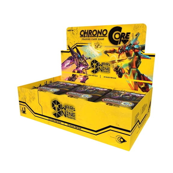 Chrono Core TCG War of the Nine Realms Booster Box Official Trading Card Game English - 30 Booster Packs