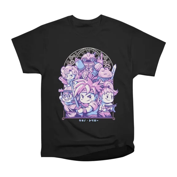 Chrono Squad Retro Game Geek Gift T-Shirt Tee Gift For Him Merch For Her Apparel For Frien