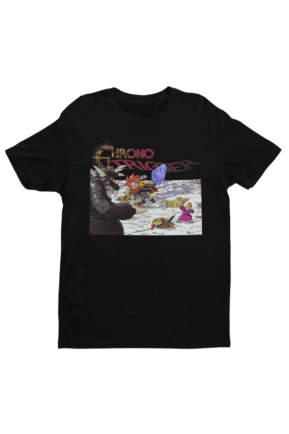 Chrono Trigger SNES Cover Premium Unisex T-shirt | Gifts for Him, Her, Video Gam