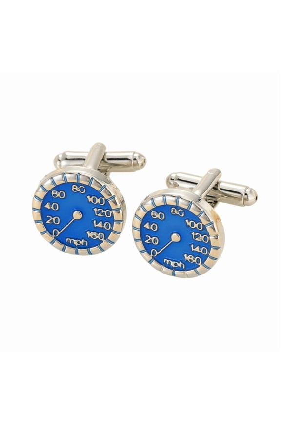 Chronograph Cufflinks For Men With Elegant French Inspired Detailing Tachometer Cuff Links Wedding Jewelry