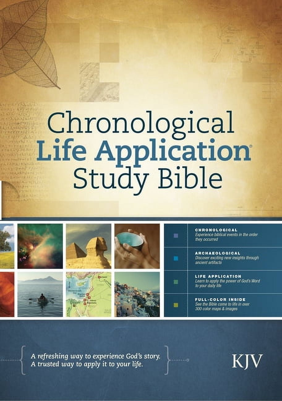 Chronological Life Application Study Bible-KJV, (Hardcover)