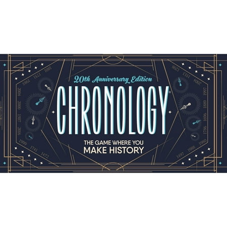 Chronology Game of Timeline Facts for Ages 14+ by Buffalo Games