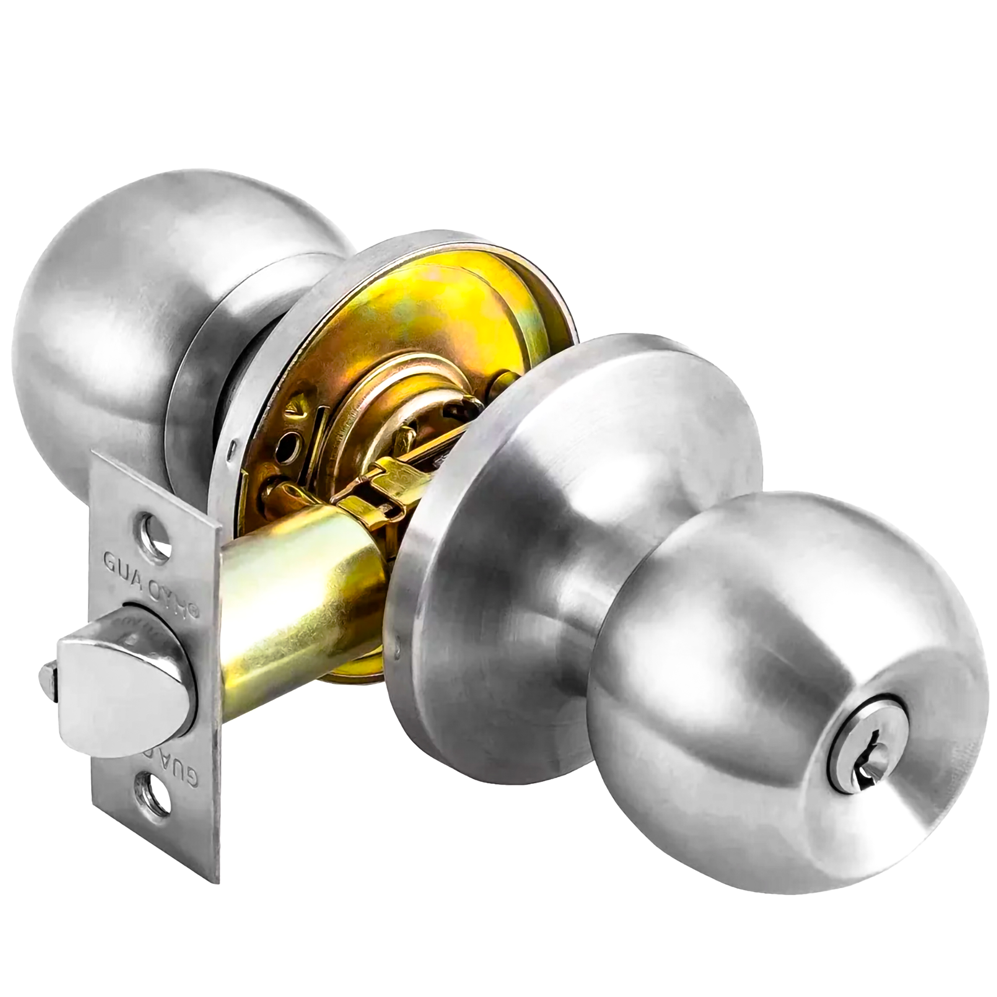 Legend Grade 2 Entry Knob Stainless Steel Master Keyed