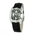 thumbnail image 1 of Chronotech Black Leather Watch, 1 of 2