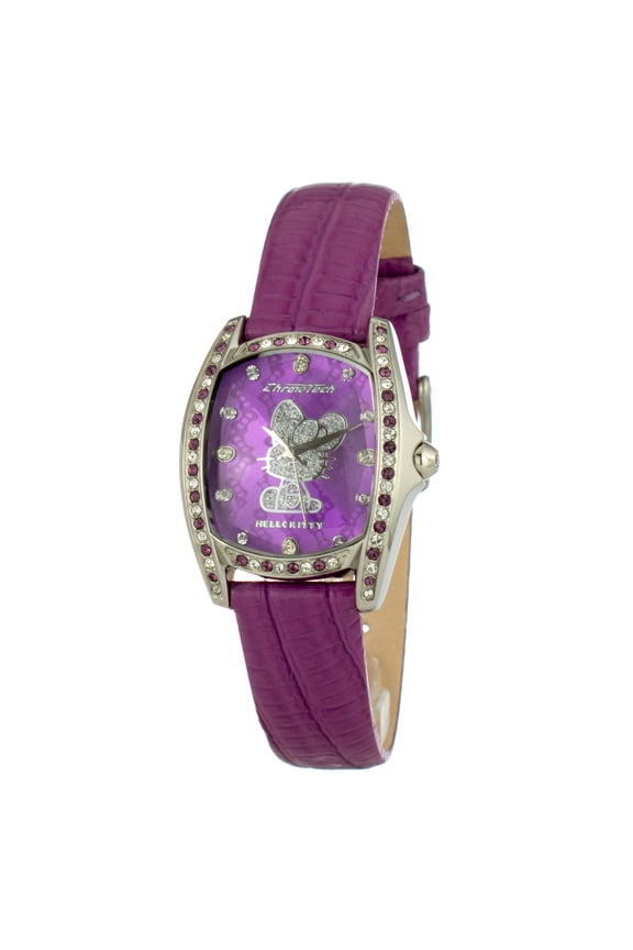 WATCH CHRONOTECH STAINLESS STEEL PURPLE PURPLE WOMEN CT7094SS 38