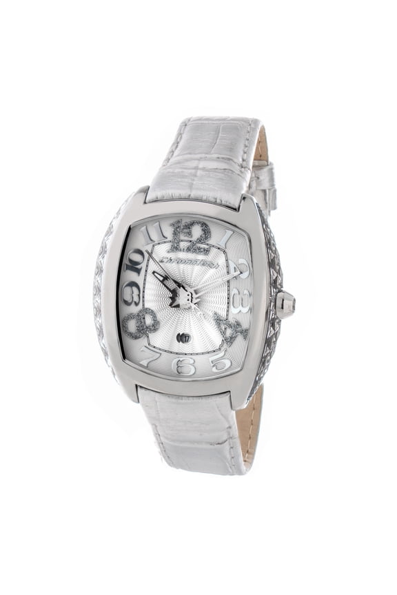 WATCH CHRONOTECH STAINLESS STEEL WHITE SILVER WOMEN CT7998L 09